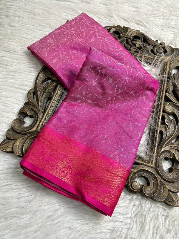 Subtle Softsilk Traditional Banarasi Saree