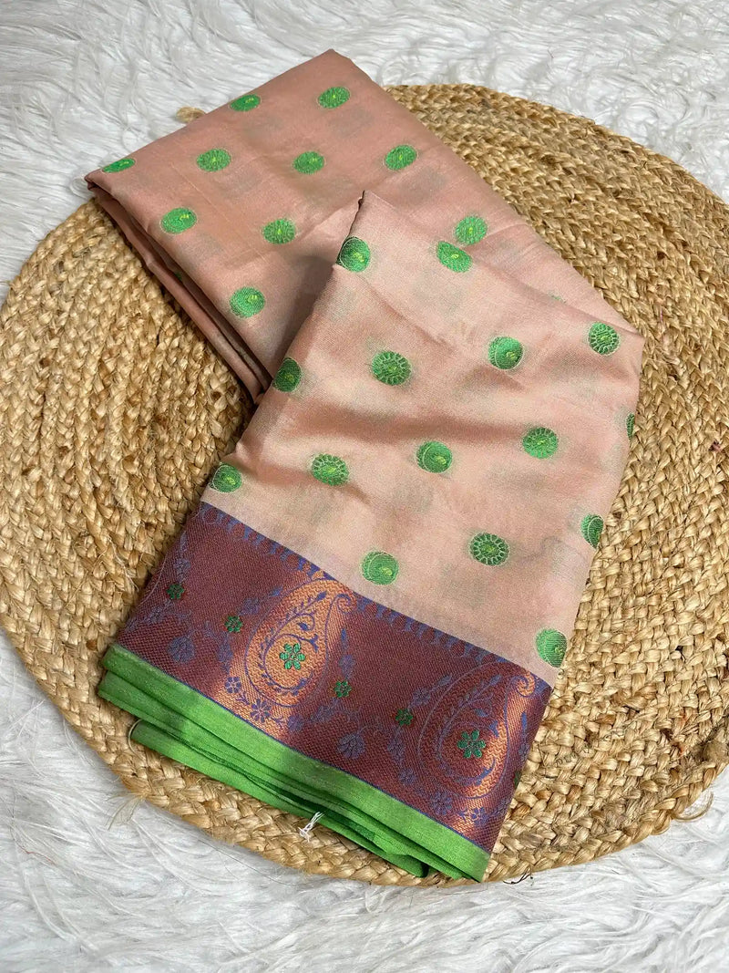 Subtle Softsilk Traditional Banarasi Saree