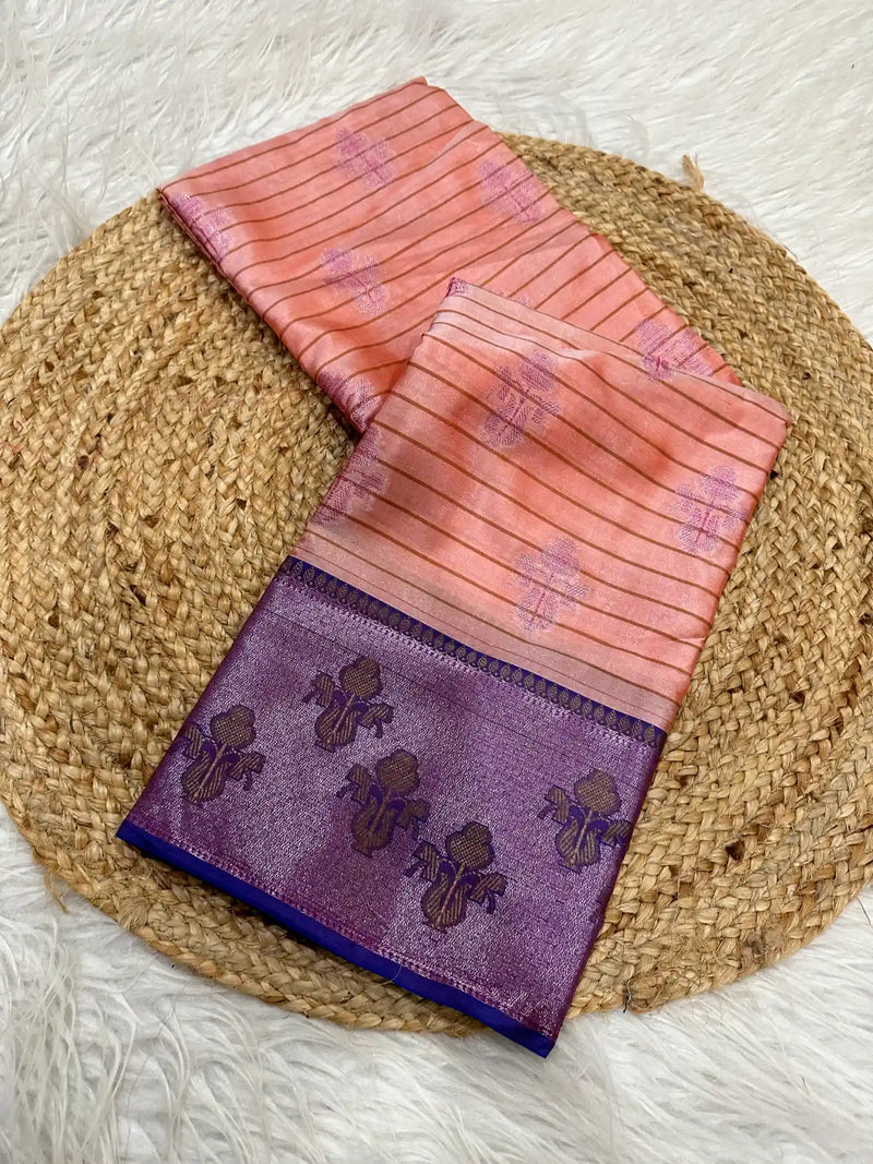 Subtle Softsilk Traditional Banarasi Saree