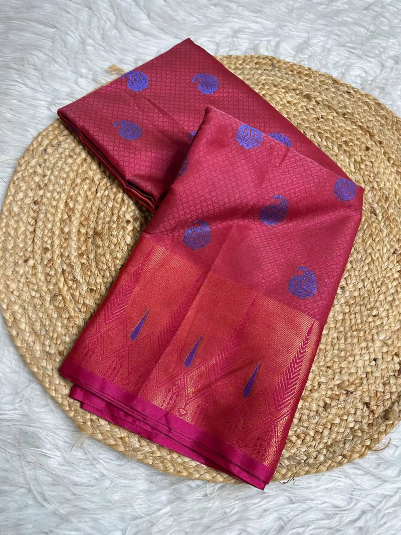 Subtle Softsilk Traditional Banarasi Saree