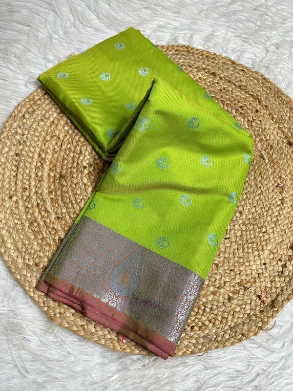 Subtle Softsilk Traditional Banarasi Saree