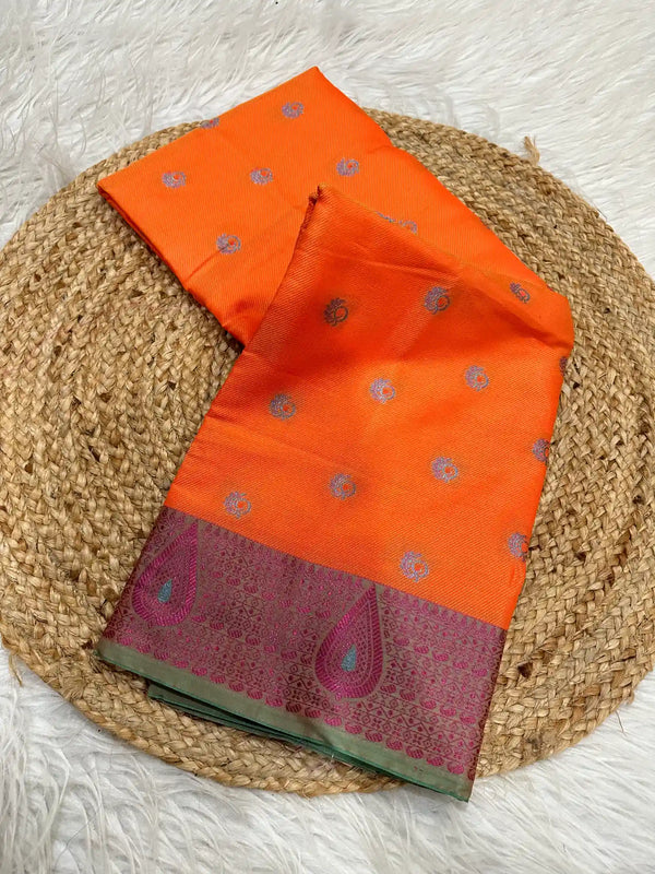 Subtle Softsilk Traditional Banarasi Saree