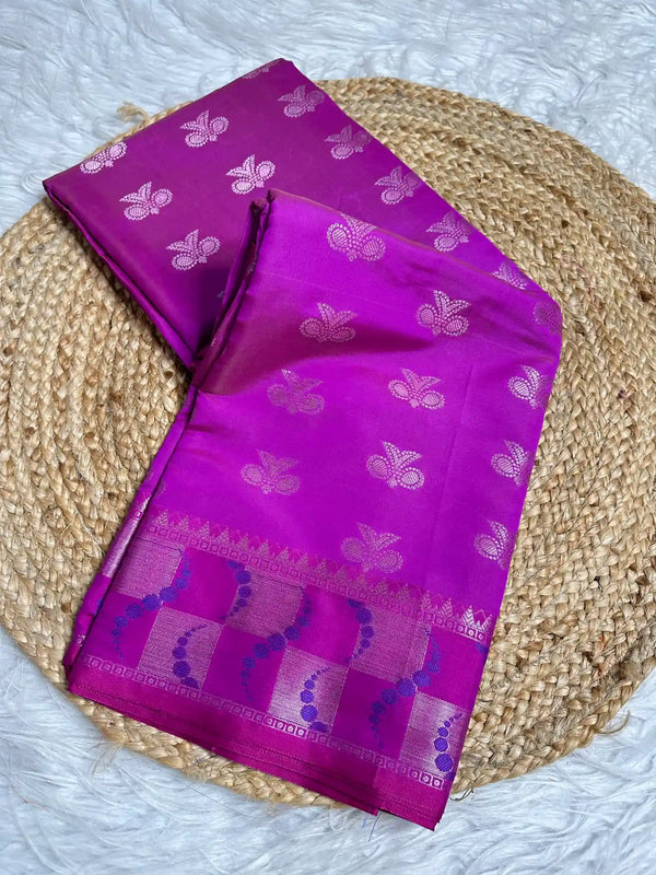 Subtle Softsilk Traditional Banarasi Saree