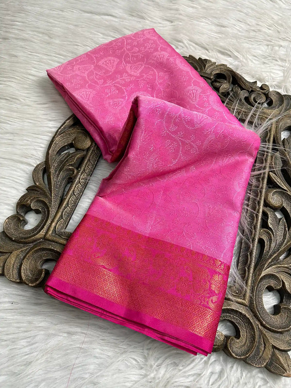 Subtle Softsilk Traditional Banarasi Saree