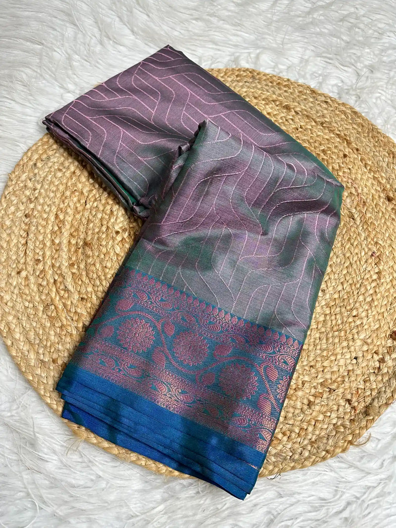 Subtle Softsilk Traditional Banarasi Saree