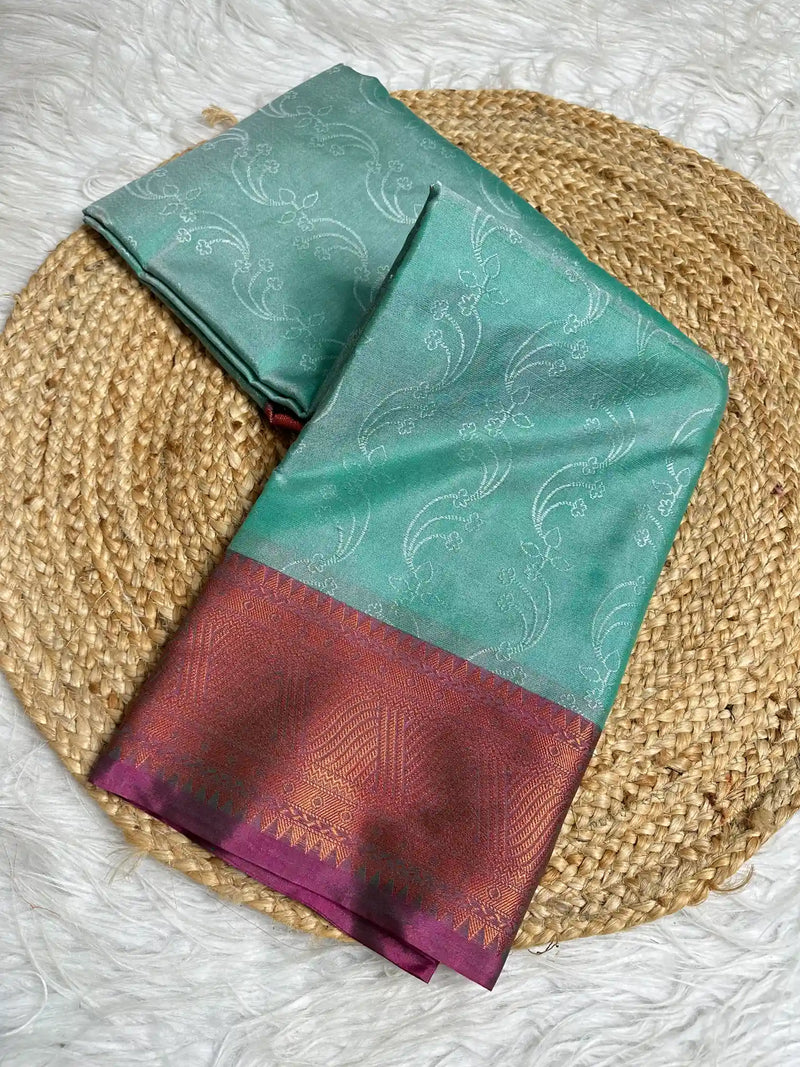 Subtle Softsilk Traditional Banarasi Saree