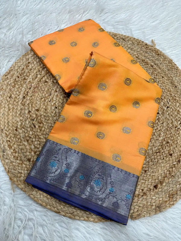 Subtle Softsilk Traditional Banarasi Saree