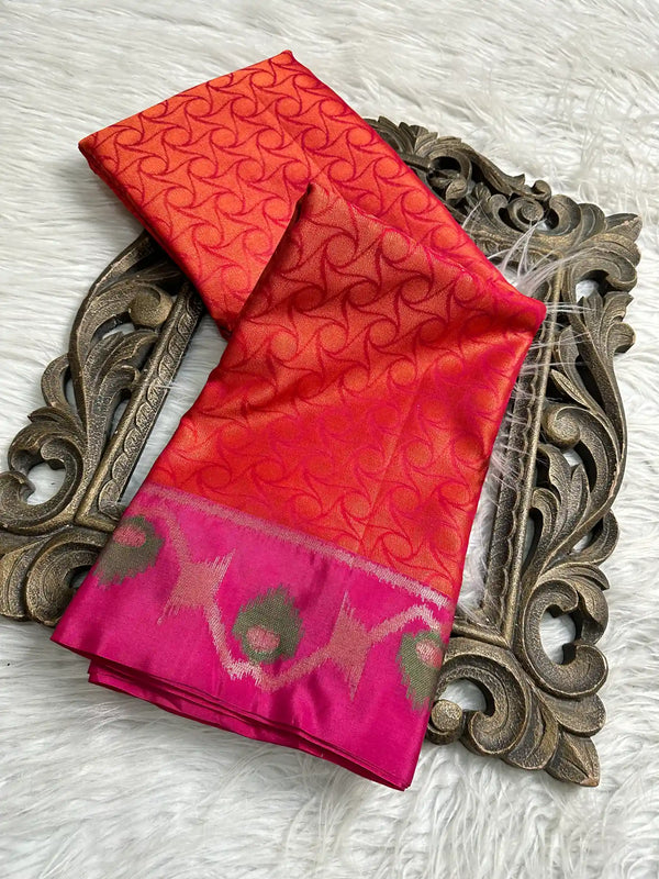 Subtle Softsilk Traditional Banarasi Saree