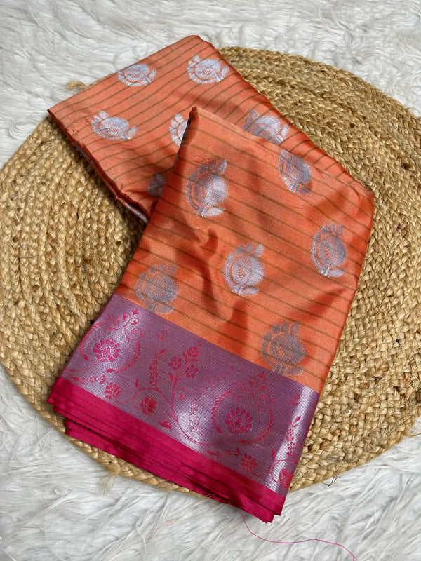 Subtle Softsilk Traditional Banarasi Saree