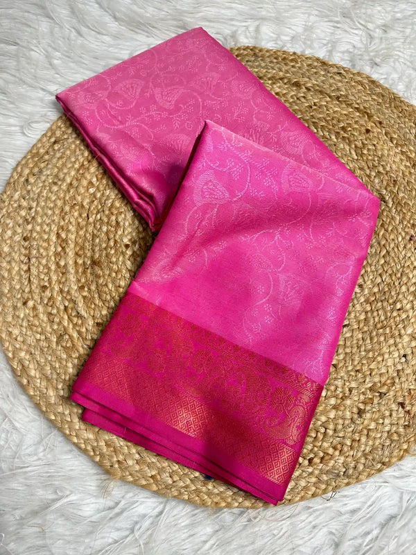 Subtle Softsilk Traditional Banarasi Saree