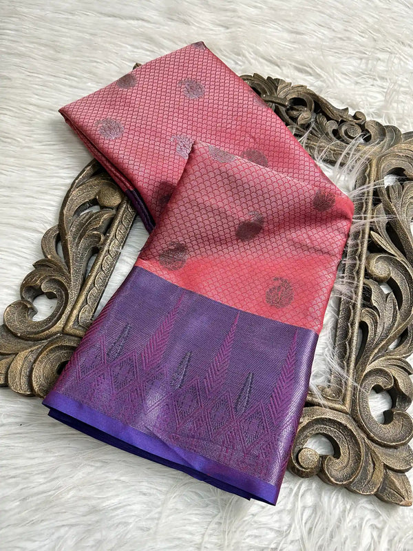 Subtle Softsilk Traditional Banarasi Saree