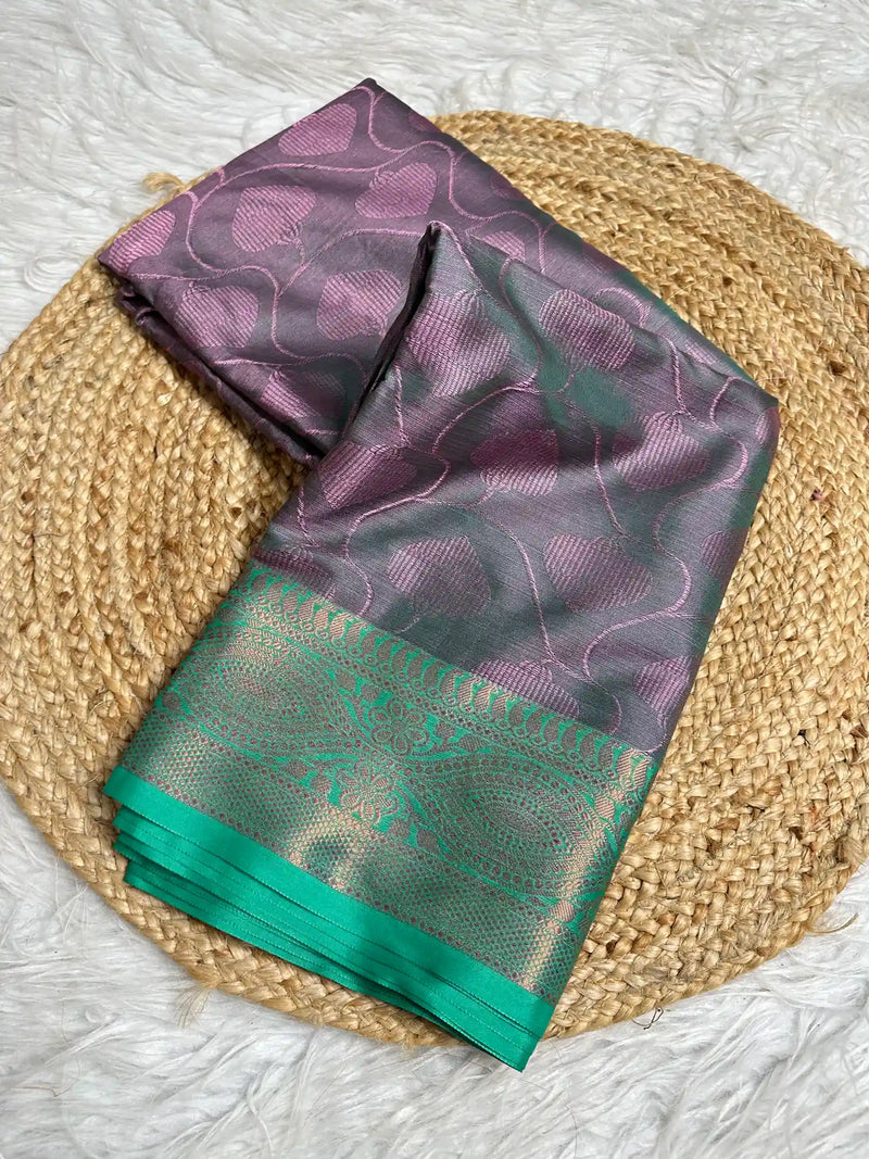 Subtle Softsilk Traditional Banarasi Saree