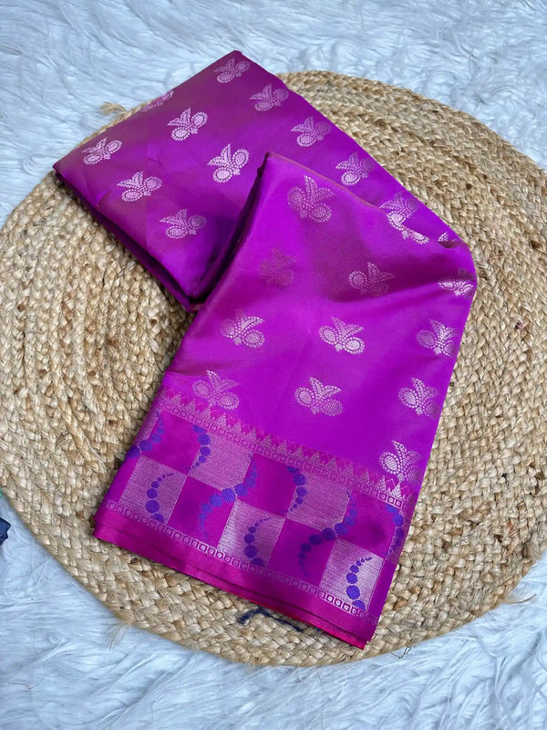 Subtle Softsilk Traditional Banarasi Saree