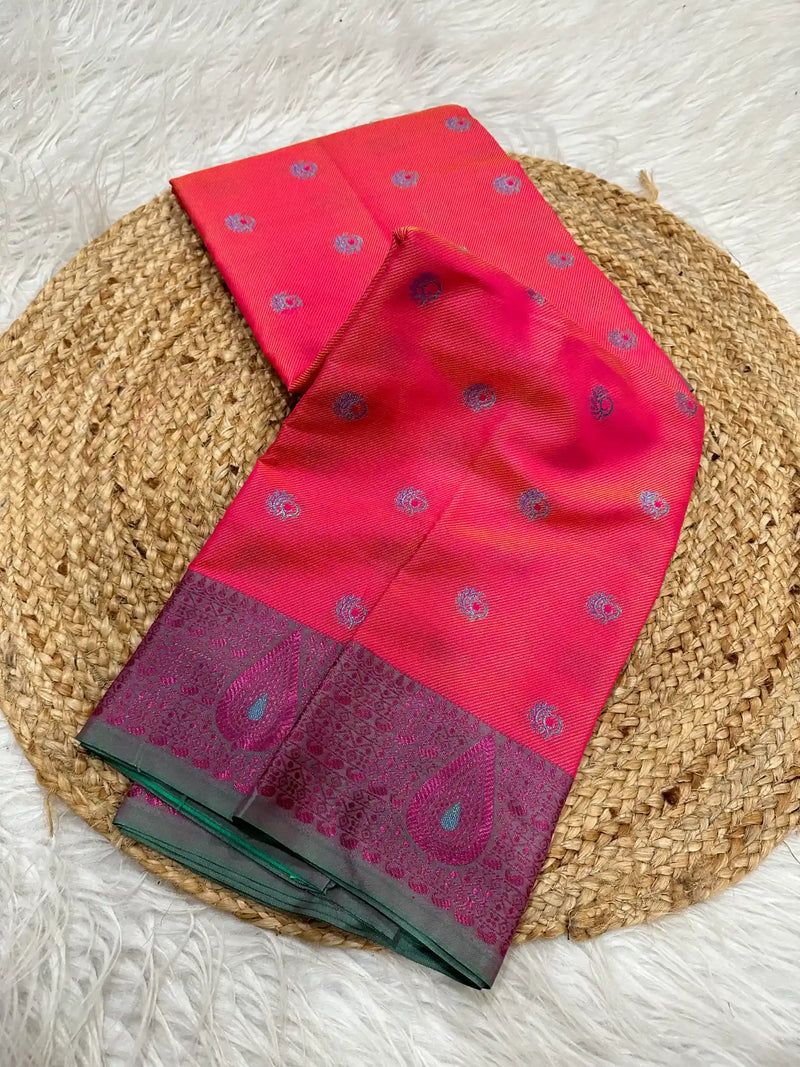 Subtle Softsilk Traditional Banarasi Saree