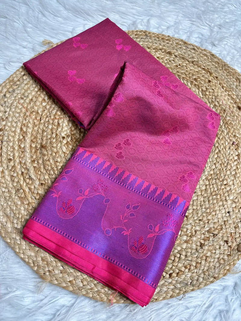 Subtle Softsilk Traditional Banarasi Saree