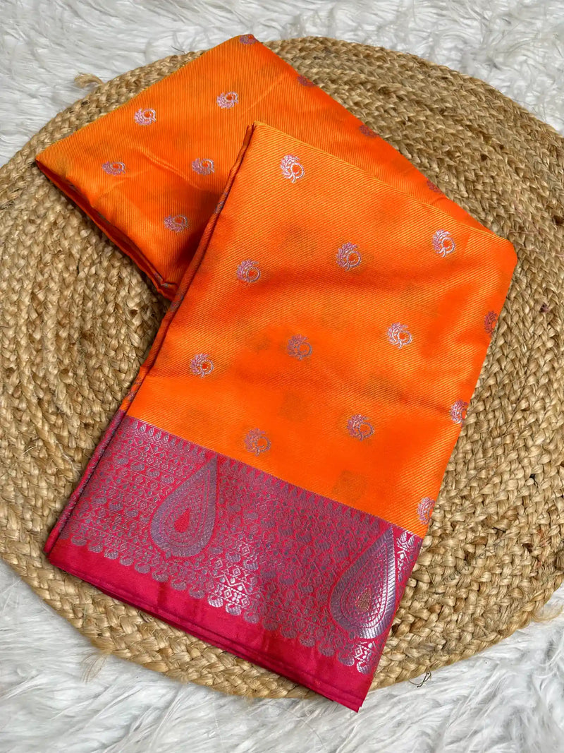 Subtle Softsilk Traditional Banarasi Saree