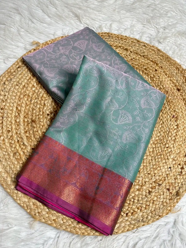 Subtle Softsilk Traditional Banarasi Saree