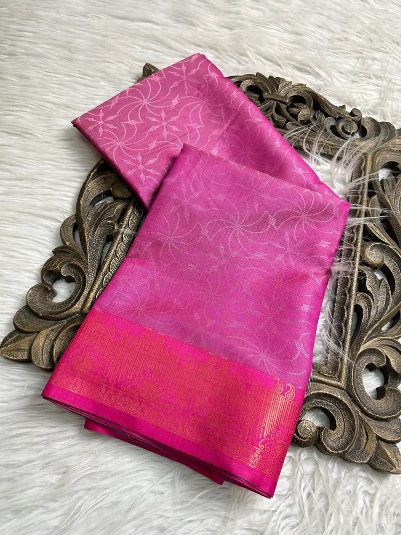 Subtle Softsilk Traditional Banarasi Saree