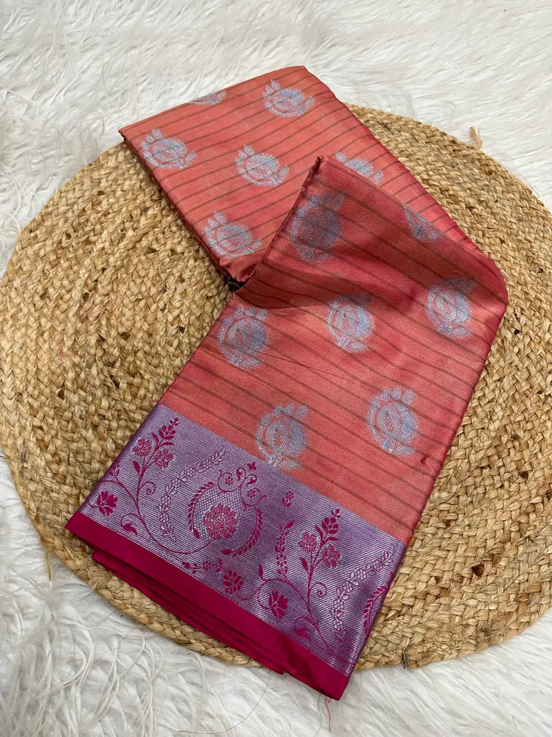 Subtle Softsilk Traditional Banarasi Saree