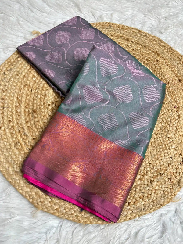 Subtle Softsilk Traditional Banarasi Saree