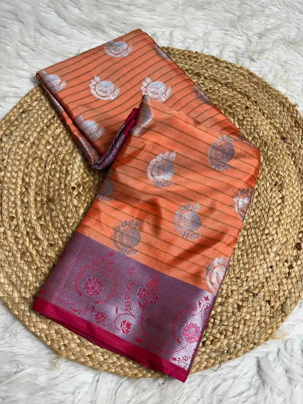 Subtle Softsilk Traditional Banarasi Saree