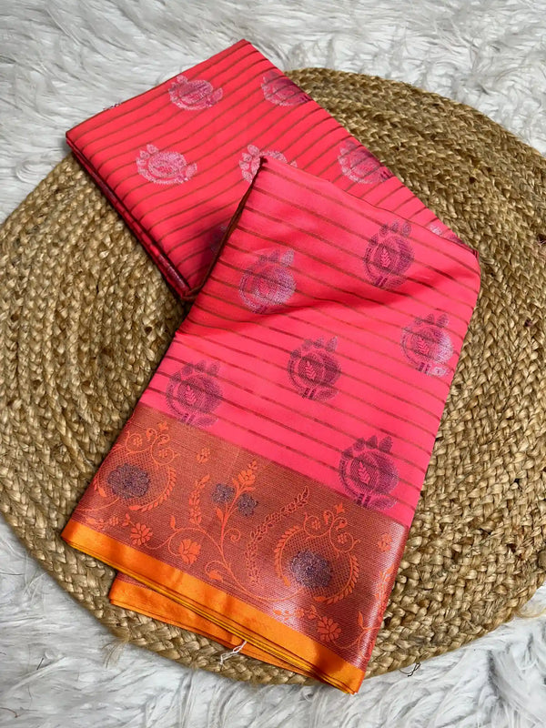 Subtle Softsilk Traditional Banarasi Saree