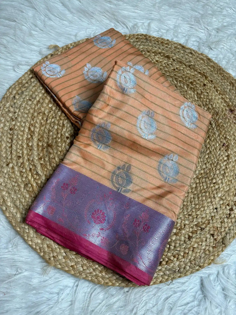 Subtle Softsilk Traditional Banarasi Saree