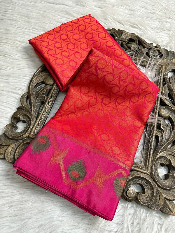 Subtle Softsilk Traditional Banarasi Saree