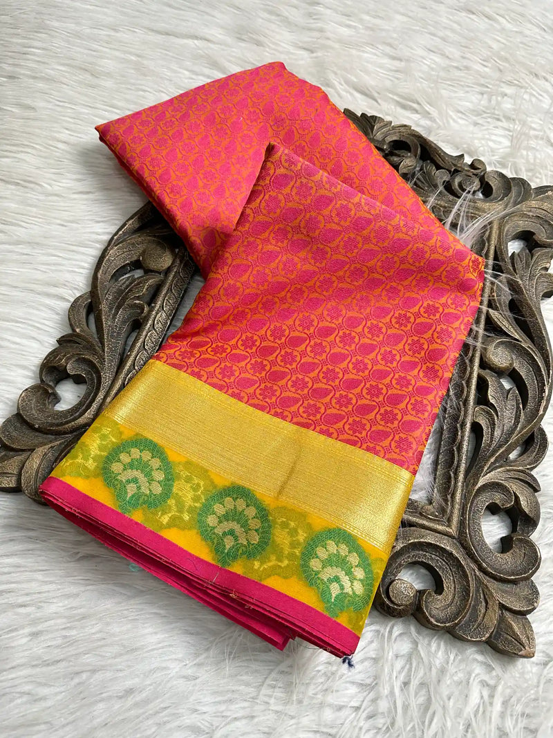 Subtle Softsilk Traditional Banarasi Saree