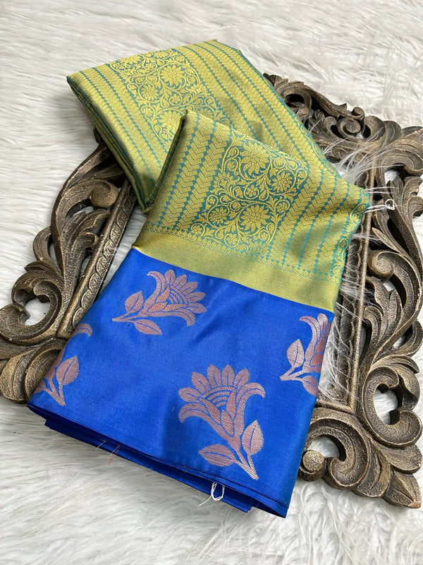 Subtle Softsilk Traditional Banarasi Saree