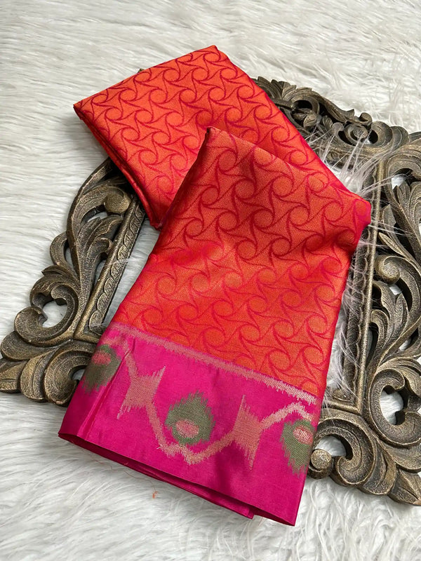 Subtle Softsilk Traditional Banarasi Saree