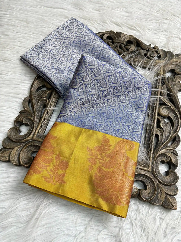 Subtle Softsilk Traditional Banarasi Saree