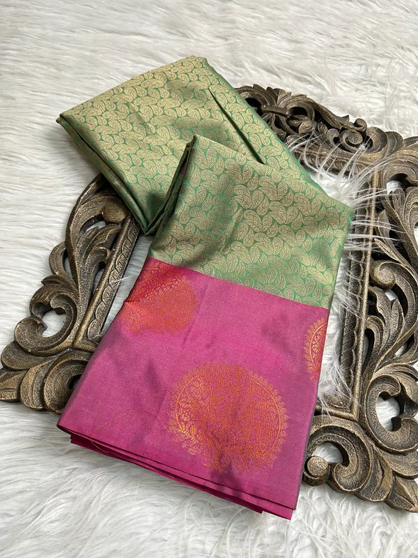 Subtle Softsilk Traditional Banarasi Saree