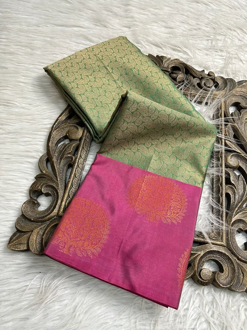 Subtle Softsilk Traditional Banarasi Saree