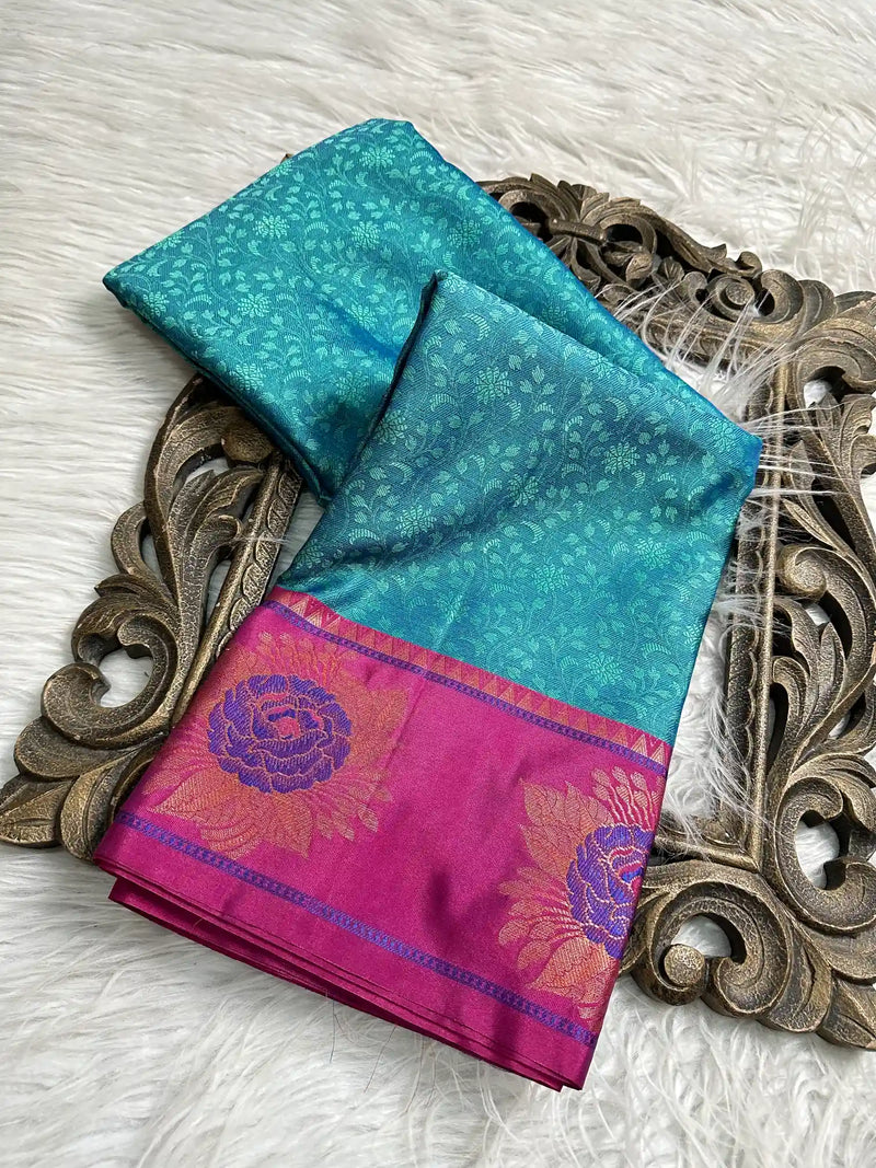 Subtle Softsilk Traditional Banarasi Saree