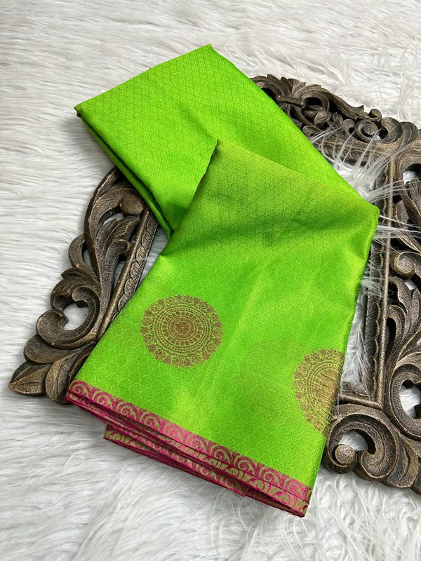 Subtle Softsilk Traditional Banarasi Saree