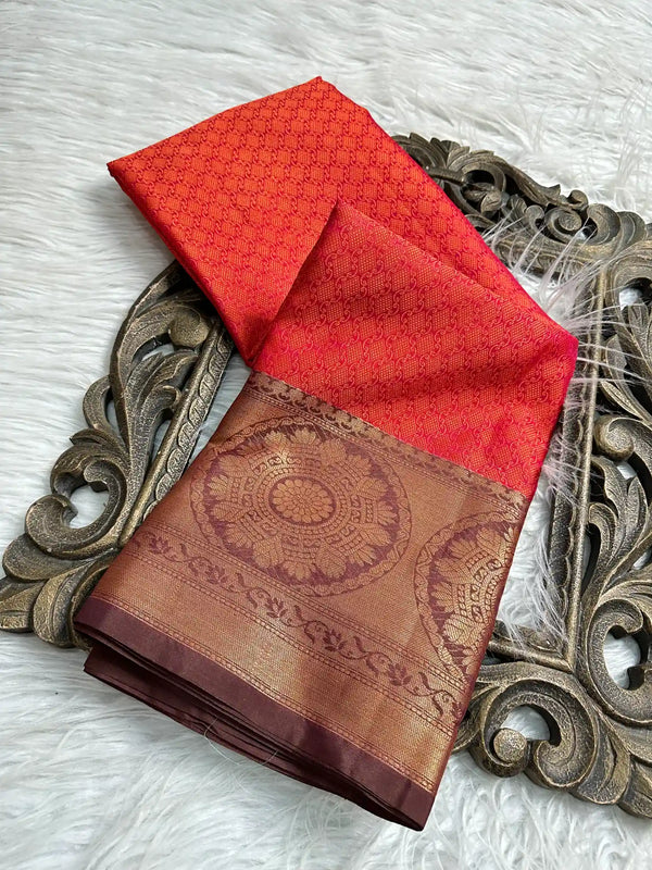 Subtle Softsilk Traditional Banarasi Saree