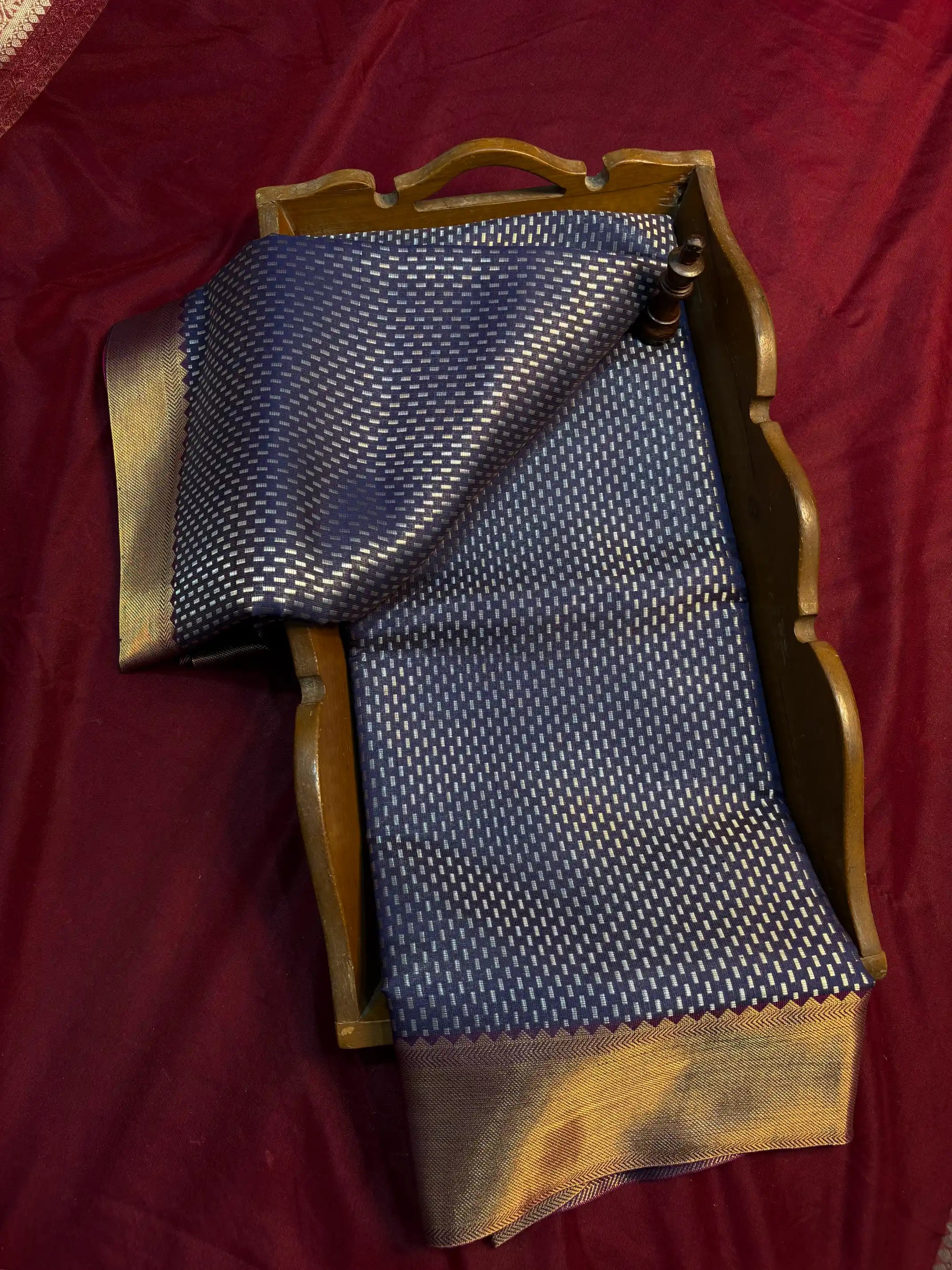 Traditional Embossed Weave Softsilk Banarasi Saree