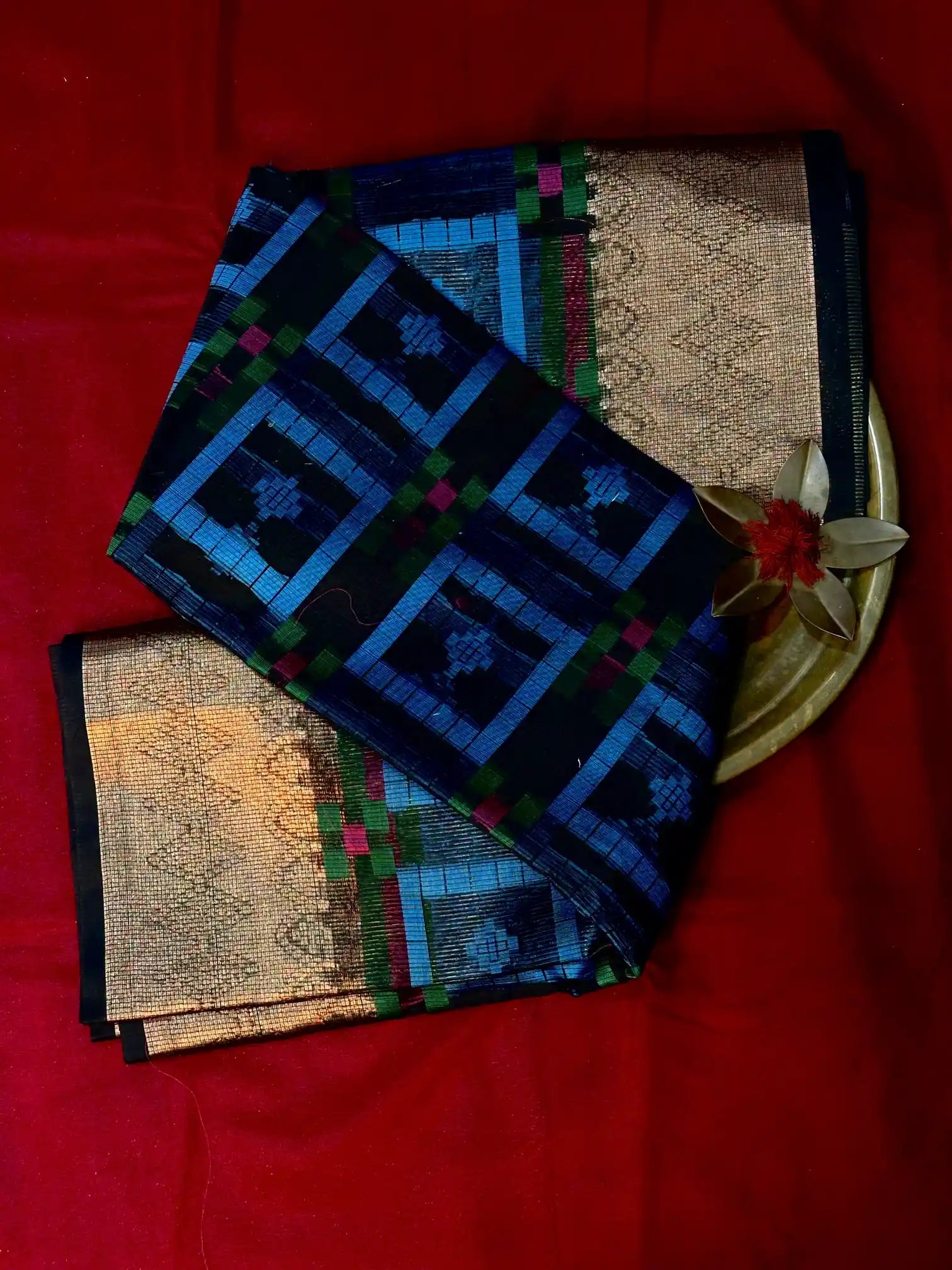 Traditional Embossed Weave Softsilk Banarasi Saree