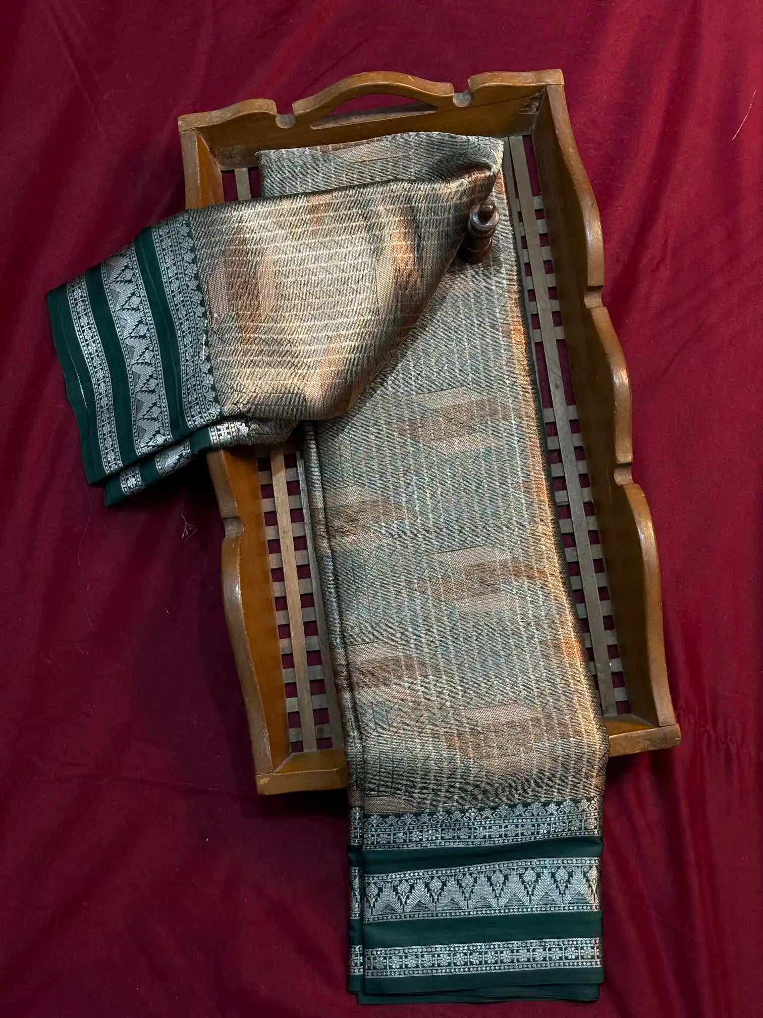 Traditional Embossed Weave Softsilk Banarasi Saree