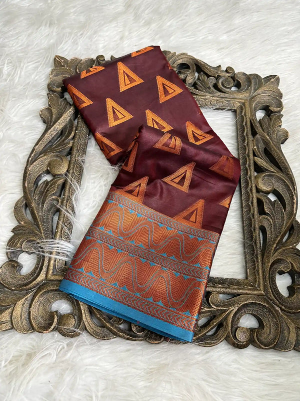 Traditional Softsilk Exclusive Banarasi Saree