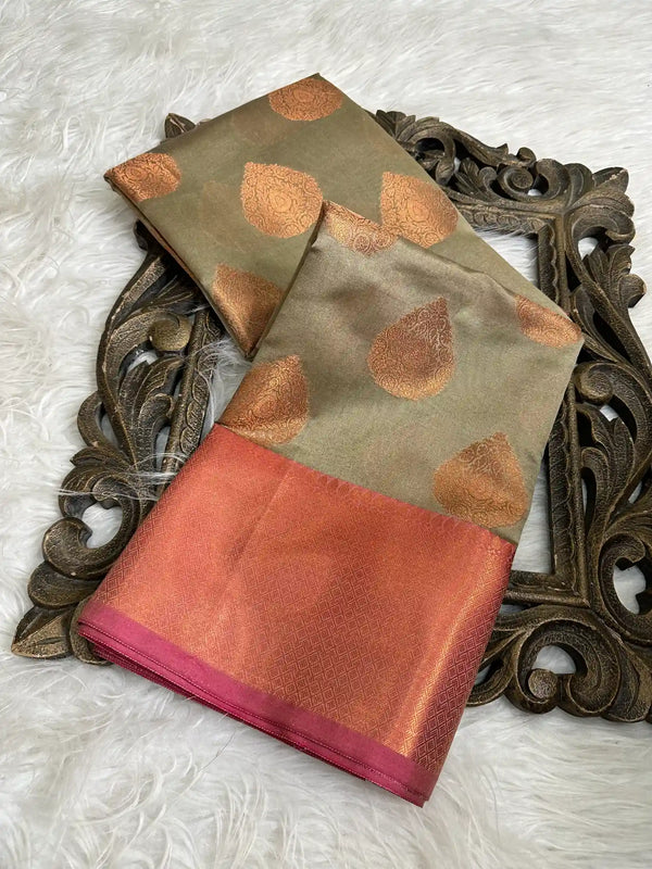 Traditional Softsilk Exclusive Banarasi Saree