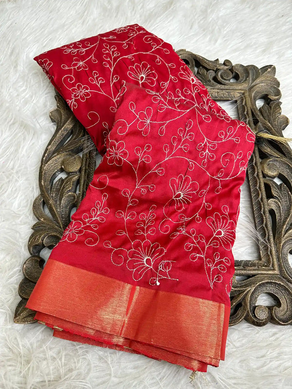 Traditional Softsilk Exclusive Banarasi Saree