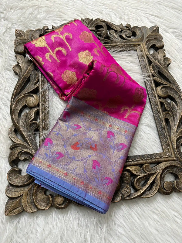 Traditional Softsilk Exclusive Banarasi Saree