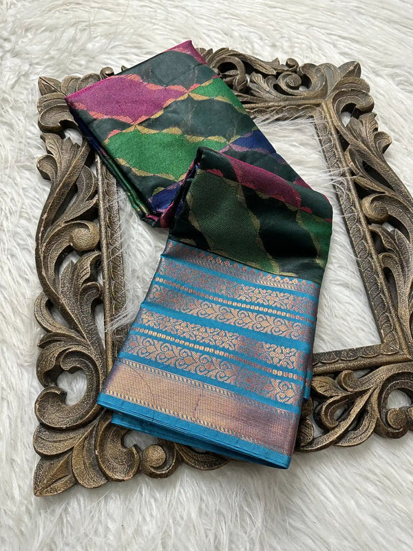 Traditional Softsilk Exclusive Banarasi Saree