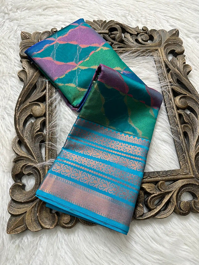 Traditional Softsilk Exclusive Banarasi Saree