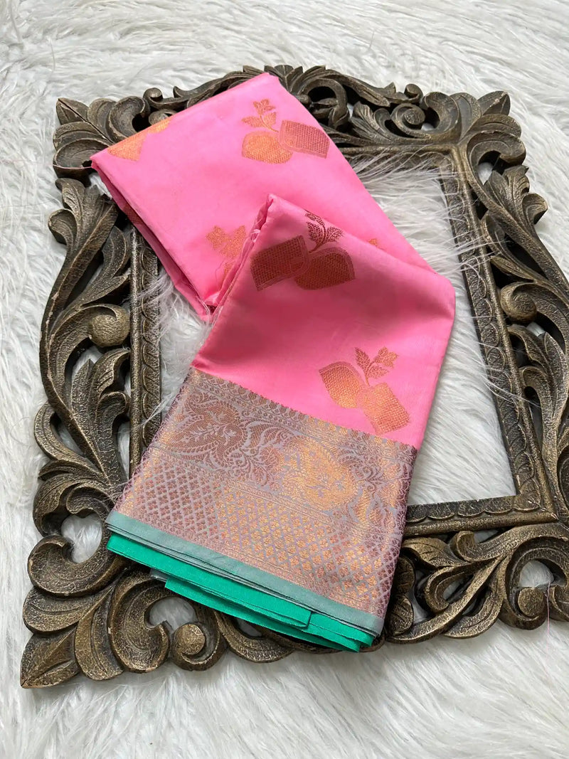 Traditional Softsilk Exclusive Banarasi Saree