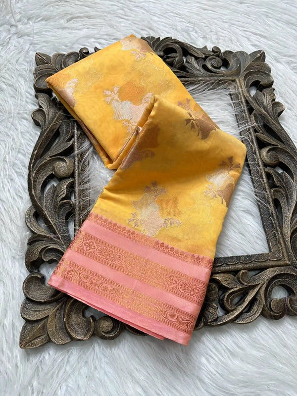 Traditional Softsilk Exclusive Banarasi Saree