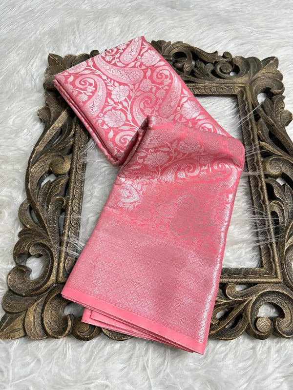 Traditional Softsilk Exclusive Banarasi Saree