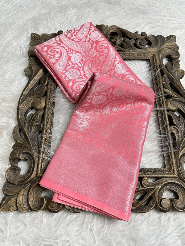 Traditional Softsilk Exclusive Banarasi Saree